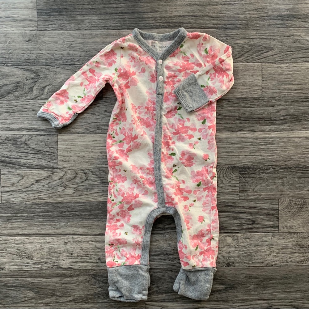 Burt’s Bees Organic Cotton Onesie, Size 0-3 Mos